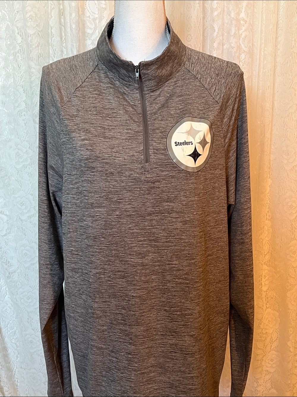 Pittsburgh Steelers Quarter Zip Pullover